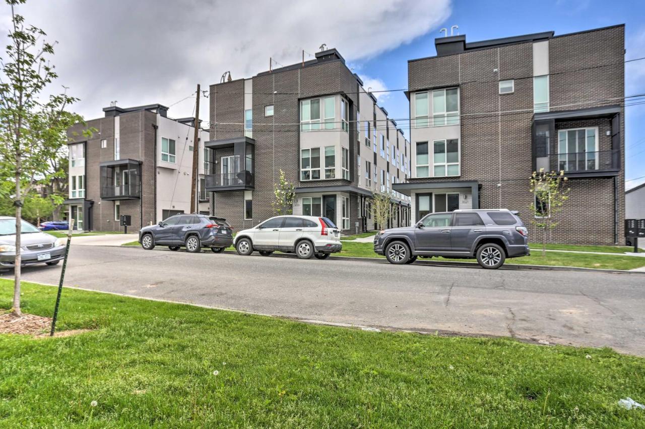 Trendy Denver Townhome - Walk To Mile High Stadium Exterior foto